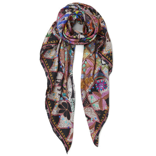 JANE CARR Souk Square Scarf-Scarves-Wardrobe Apparel