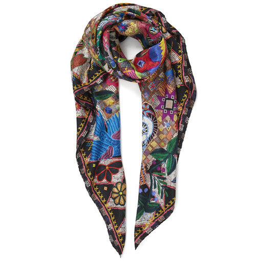 JANE CARR Souk Square Scarf-Scarves-Wardrobe Apparel