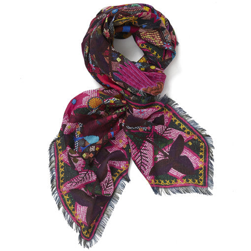 JANE CARR Souk Square Scarf-Scarves-Wardrobe Apparel