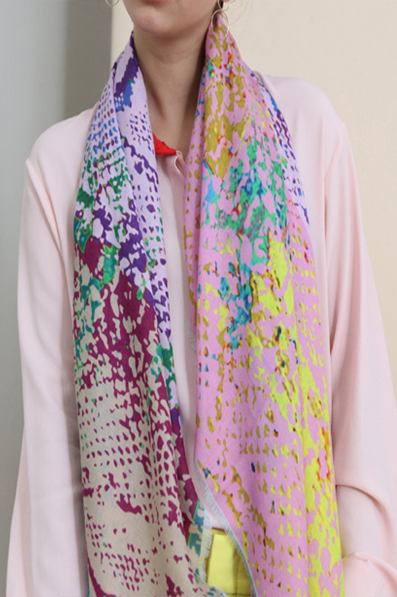 JANE CARR Viper Square Scarf-Scarves-Wardrobe Apparel