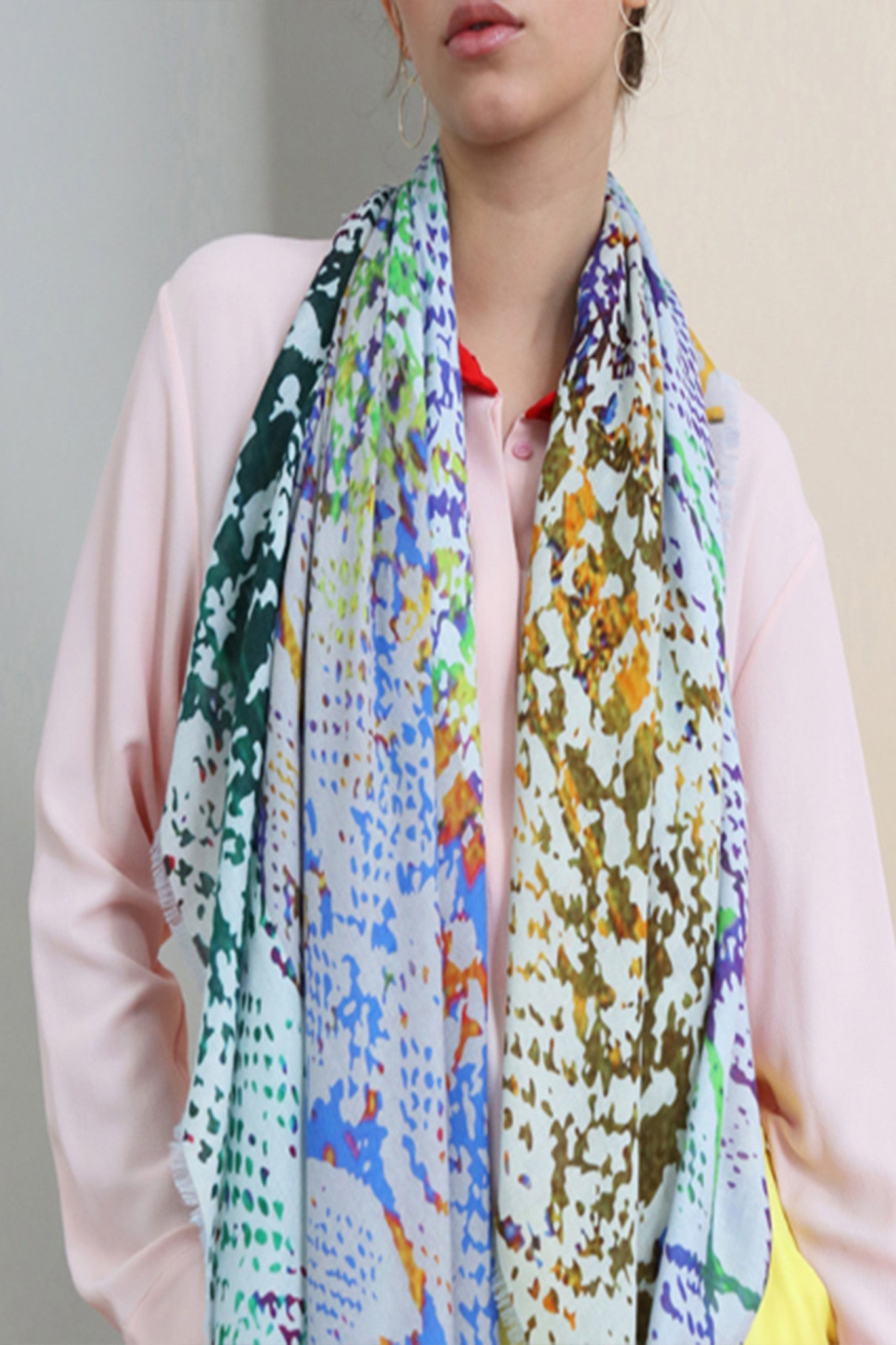 JANE CARR Viper Square Scarf-Scarves-Wardrobe Apparel