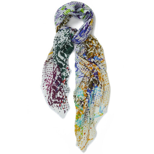 JANE CARR Viper Square Scarf-Scarves-Wardrobe Apparel