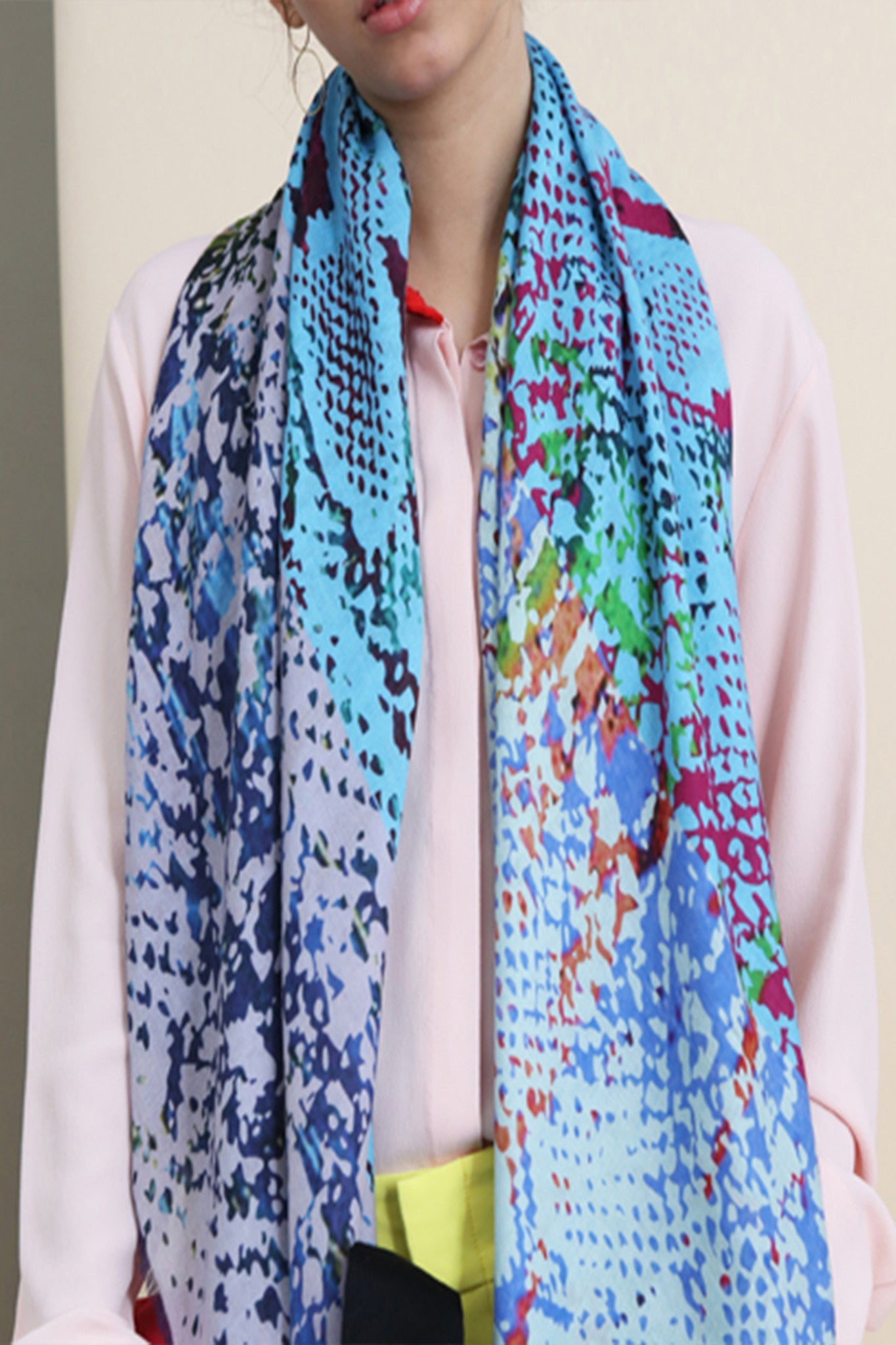 JANE CARR Viper Square Scarf-Scarves-Wardrobe Apparel