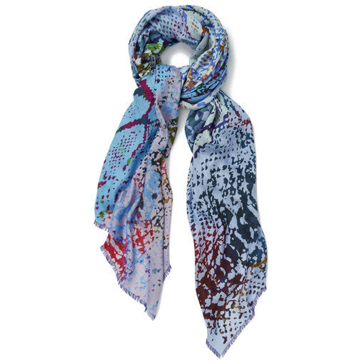 JANE CARR Viper Square Scarf-Scarves-Wardrobe Apparel