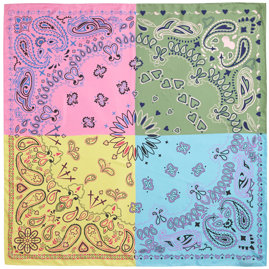 JANE CARR Bandanas Square Scarf-Scarves-Wardrobe Apparel