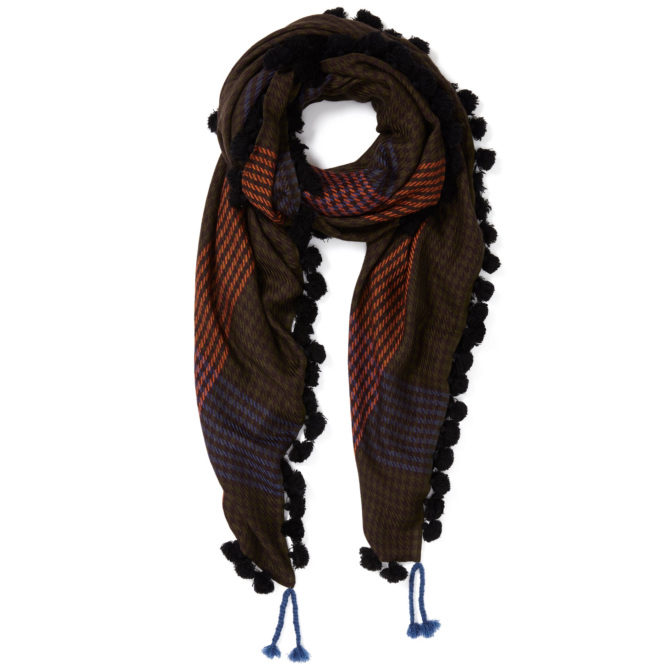 JANE CARR Nomadic Square-Scarves-Wardrobe Apparel