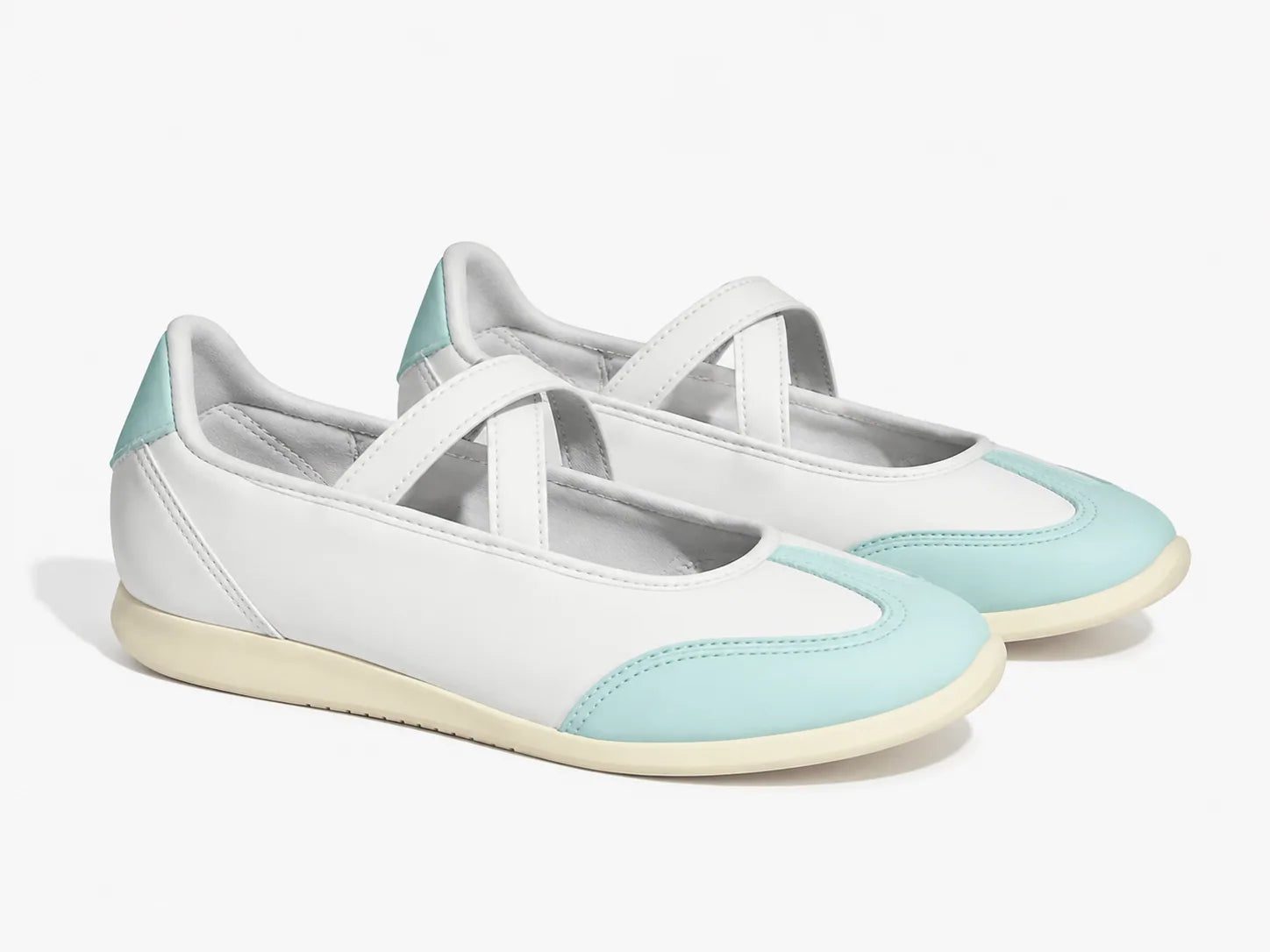 Barreda Mary Jane - Core White / Core Blue