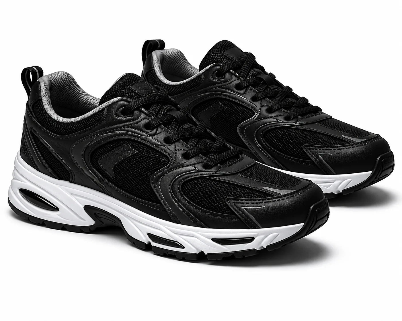 NB 530 - Black / Magnet / Silver Metallic