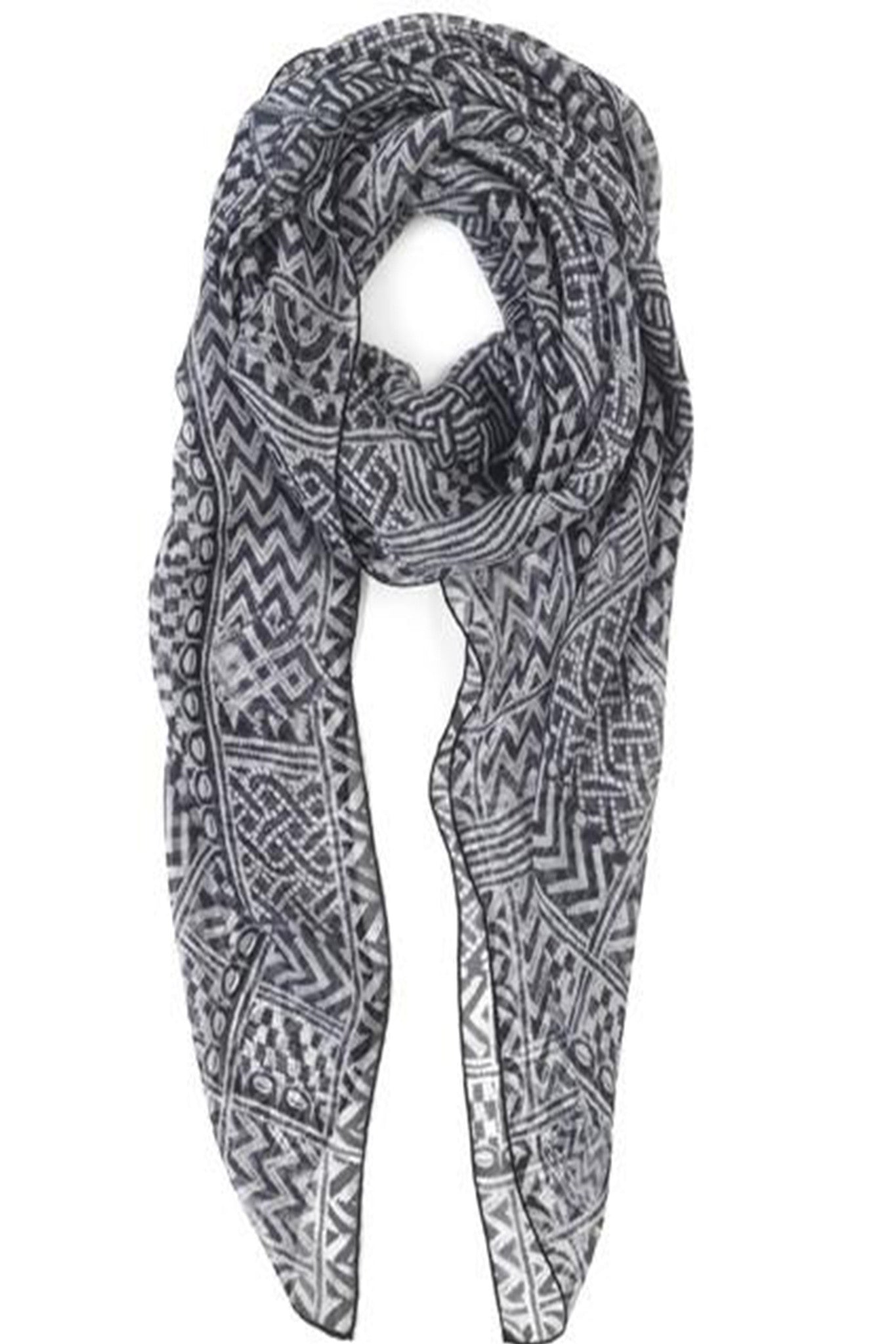 JANE CARR Kuba Square Scarf-Scarves-Wardrobe Apparel