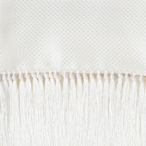 JANE CARR Jacquard Micro Dot Scarf-Scarves-Wardrobe Apparel
