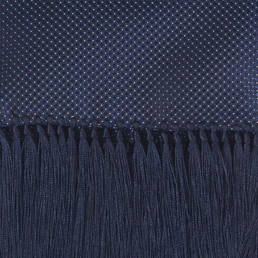 JANE CARR Jacquard Micro Dot Scarf-Scarves-Wardrobe Apparel